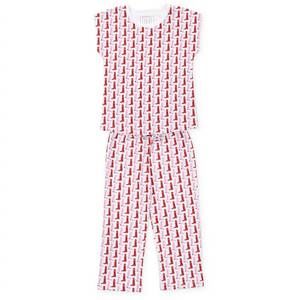 NEW LILA + HAYES girl's merrick top & pant set in city boots